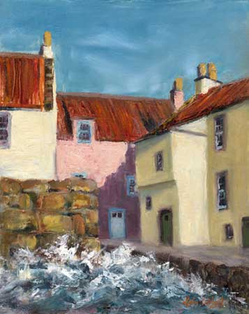 Choppy Day, The Gyles, Pittenweem