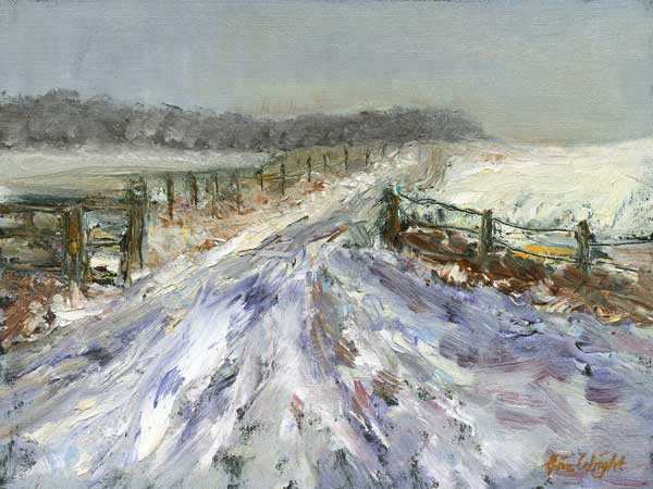 Snow Over Forgan, Oil