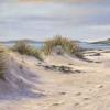 Beach dunes on the Isle on Ioan