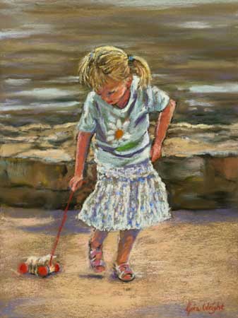 Walking The Wooden Dog, Pastel